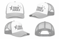 True Souls Signature Trucker Cap – Grey