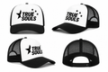 True Souls Signature Trucker Cap – Black
