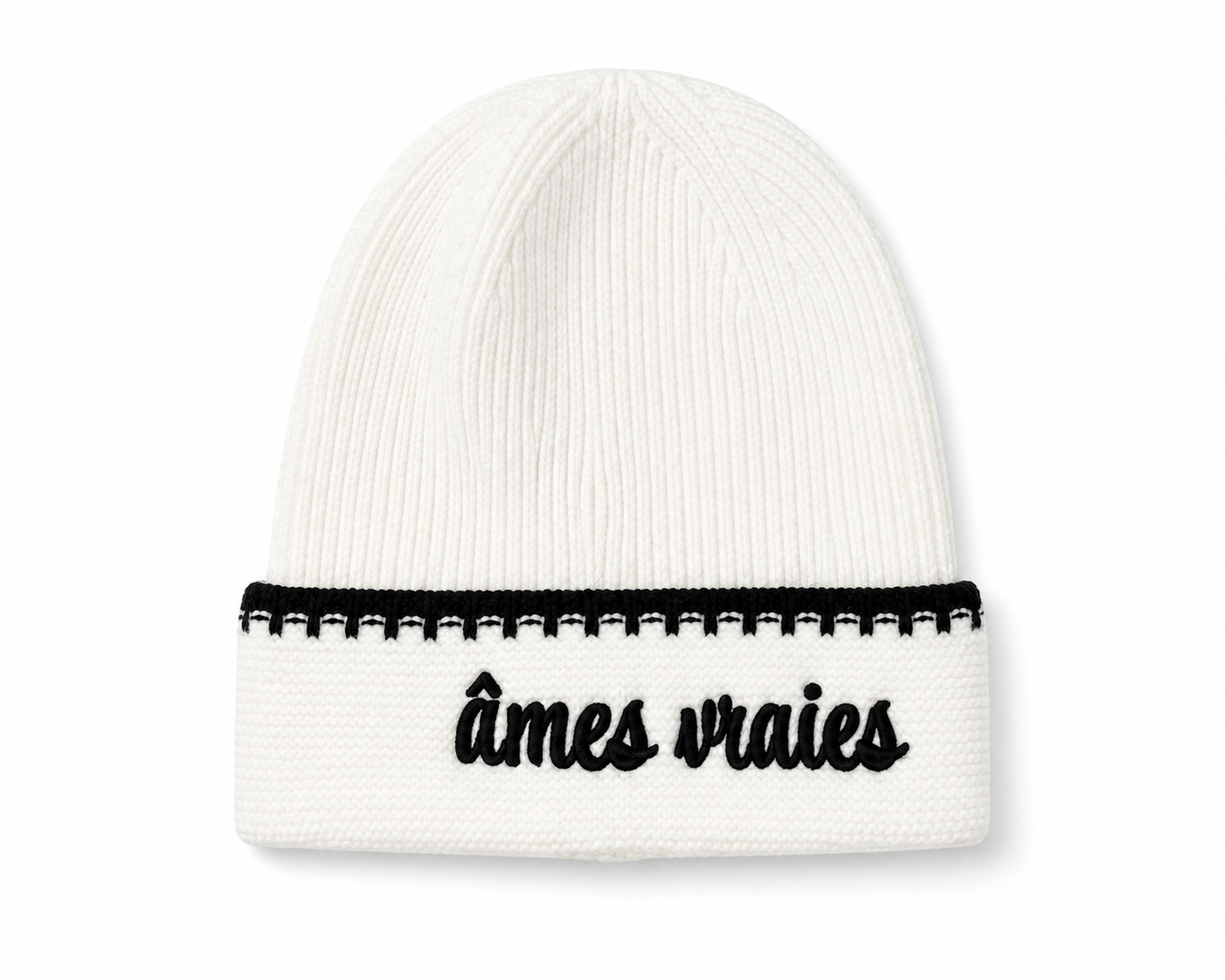 AV - White Beanie - Ames Vraies